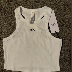 ALO Yoga Women's White Tank Top